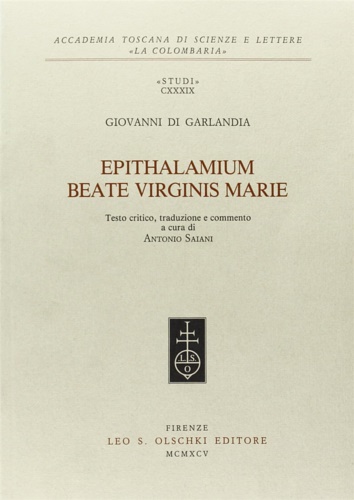 9788822242693-Ephitalamium Beate Virginis Marie.