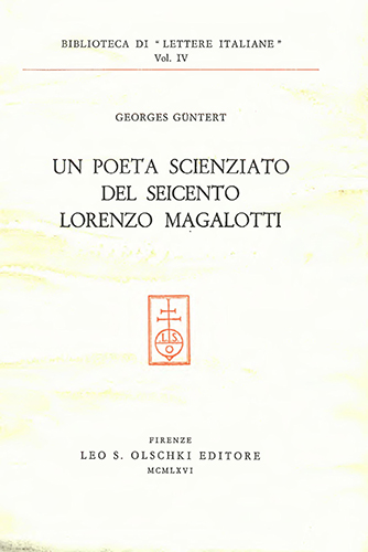 9788822217516-Un poeta scienziato del Seicento: Lorenzo Magalotti.