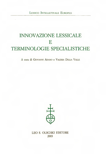 9788822252005-Innovazione lessicale e terminologie specialistiche.