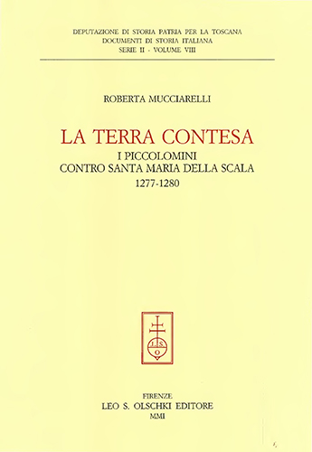 9788822249524-La terra contesa. I Piccolomini contro Santa Maria della Scala (1277-1280).