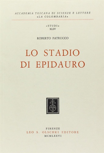 9788822219480-Lo stadio di Epidauro.