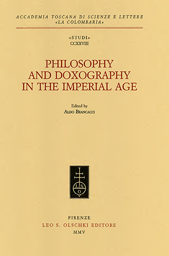 9788822254740-Philosophy and Doxography in the Imperial Age.