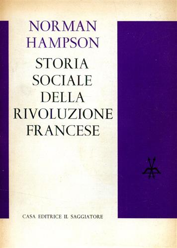 Storia sociale della Rivoluzione francese.