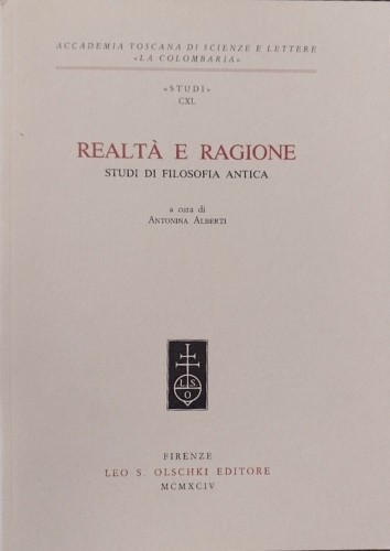 9788822242174-Realtà e ragione. Studi di filosofia antica.