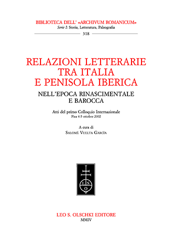 9788822253873-Relazioni letterarie tra Italia e Penisola Iberica nell'epoca rinascimentale e b