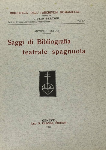 9788822219985-Saggi di bibliografia teatrale spagnuola.