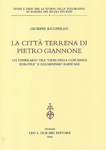 9788822249821-La città terrena di Pietro Giannone. Un itinerario tra ‘crisi della coscienza eu