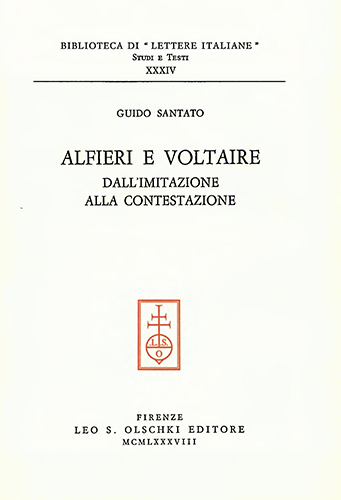 9788822236234-Alfieri e Voltaire. Dall'imitazione alla contestazione.