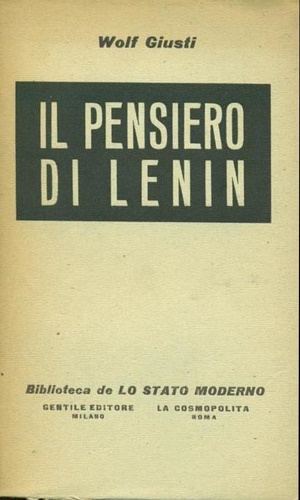 Il pensiero di Lenin.