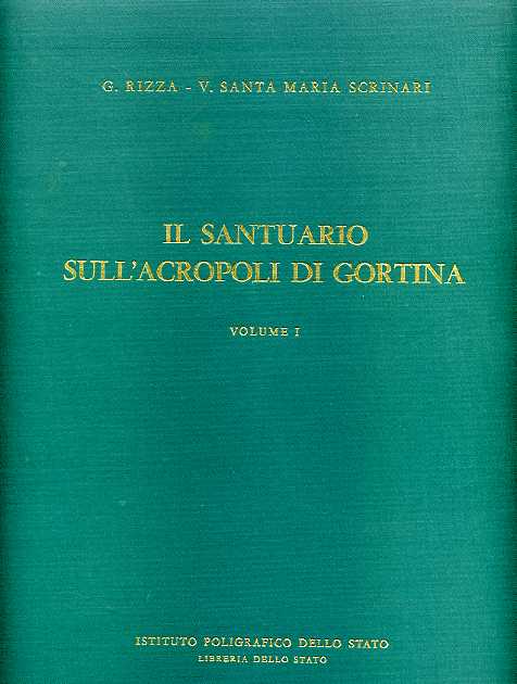 9788824031820-Il Santuario sull'Acropoli di Gortina. (Creta). Vol.I.