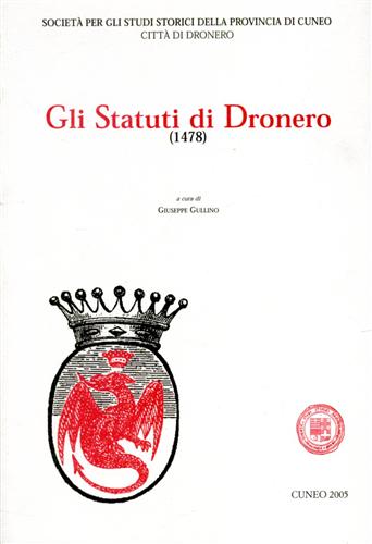 9788866250333-Gli Statuti di Dronero (1478).