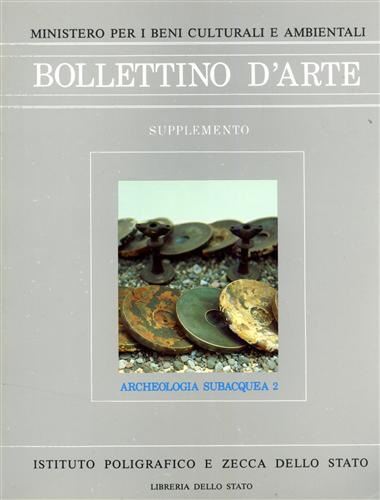 Bollettino d'Arte. Supplemento al n.29. Archeologia subacquea,2: Isole Eolie.