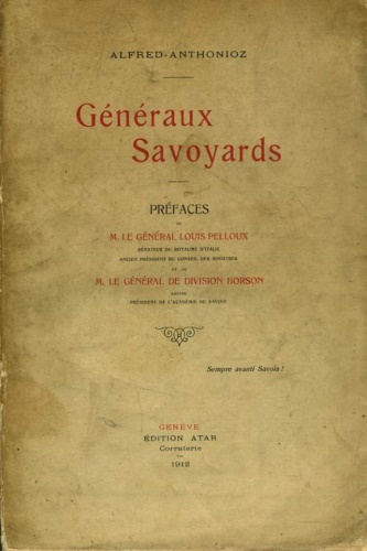 Généraux Savoyards.