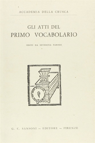 9788887850734-Gli Atti del Primo Vocabolario.