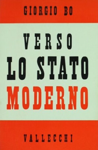 Verso lo stato moderno.