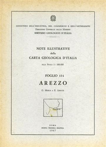 Note illustrative della Carta Geologica d'Italia F°114. Arezzo.