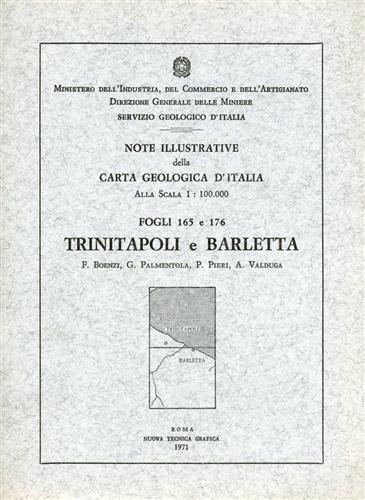 Note illustrative della Carta Geologica d'Italia FFi.165, 176. Trinitapoli e Bar