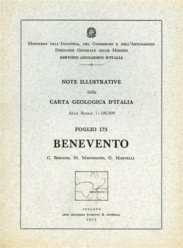 Note illustrative della Carta Geologica d'Italia F°173. Benevento.