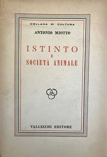 Istinto e società animale.