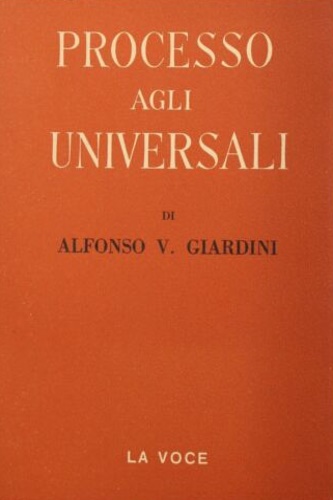 Processo agli universali.