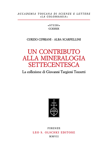 9788822256362-Un contributo alla mineralogia settecentesca. La collezione di Giovanni Targioni