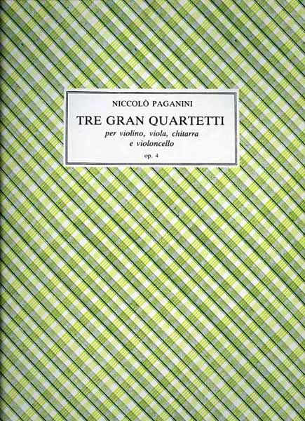 9788872427248-Tre gran quartetti per violino, viola, chitarra e violoncello.op.4.