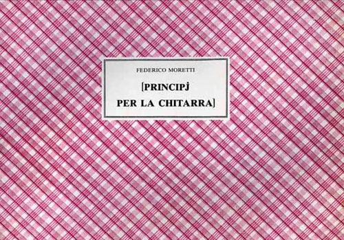 9788872427194-Principj per la chitarra. (manoscritto).