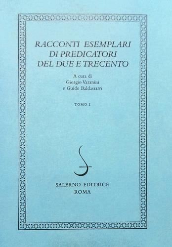 9788884020369-Racconti esemplari di predicatori del Due e Trecento.