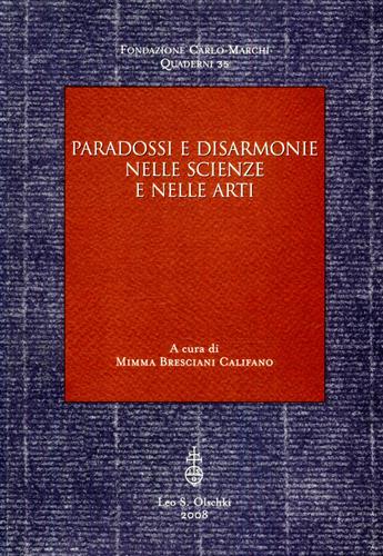 9788822257505-Paradossi e disarmonie nelle scienze e nelle arti.