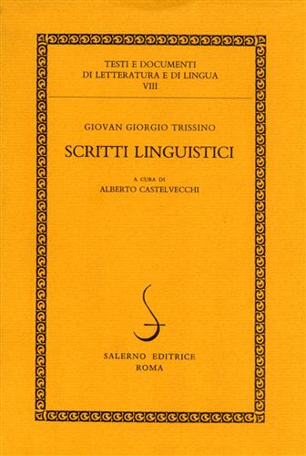 9788885026803-Scritti linguistici.