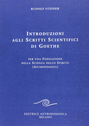 9788877874009-Introduzione agli scritti scientifici di Goethe.