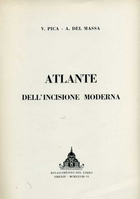 Atlante incisione moderna.