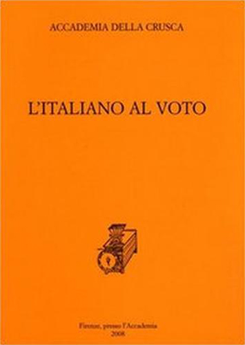 9788889369128-L'italiano al voto.