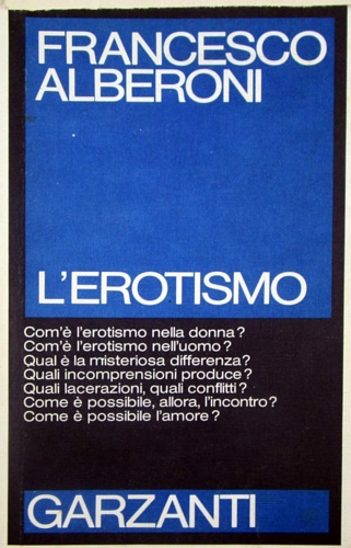 L'erotismo.