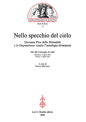 9788822257222-Nello specchio del cielo. Giovanni Pico della Mirandola e le «Disputationes» con