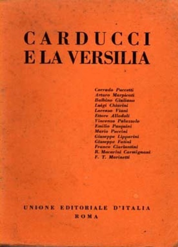 Carducci e la Versilia.