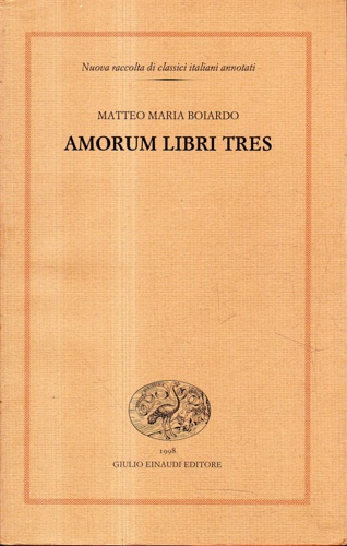 9788806147136-Amorum Libri Tres.