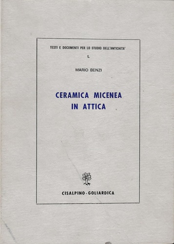 Ceramica micenea in Attica.