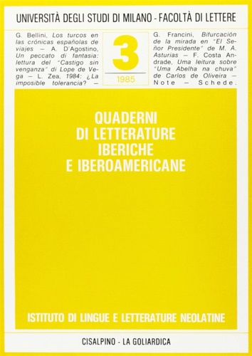 9788820505219-Quaderni di Letterature Iberiche e Iberoamericane. Vol.III.