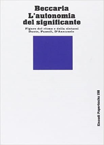 9788806115760-L'autonomia del significante.