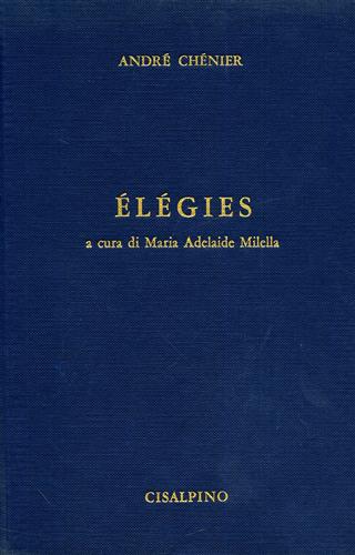 Elégies.