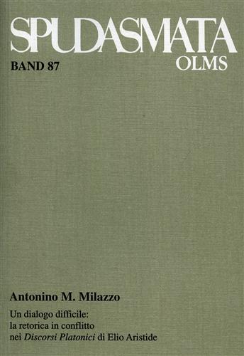 9783487116778-Un dialogo difficile: la retorica in conflitto nei Discorsi Platonici di Elio Ar