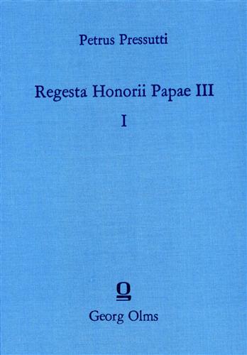 9783487065304-Regesta Honorii Papae III.