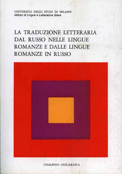 9788820502331-La traduzione letteraria dal russo nelle lingue romanze e dalle lingue romanze i