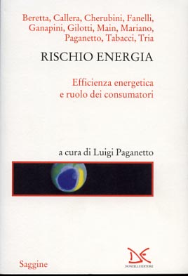 9788860362162-Rischio energia. Efficienza energetica e ruolo dei consumatori.