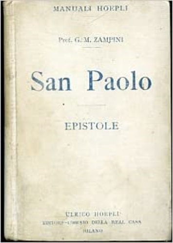 San Pietro. Epistole. A cui nostro Signor lasciò le chiavi.