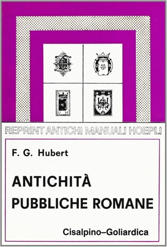 9788820500542-Antichità Pubbliche Romane.