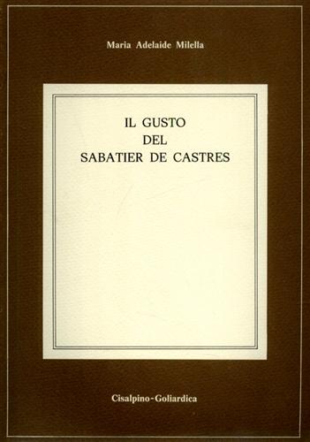 9788820504700-Il gusto del Sabatier de Castres.