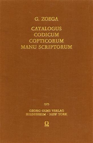 9783487042411-Catalogus Codicum Copticorum Manu Scriptorum qui in Museo Borgiano velitris adse