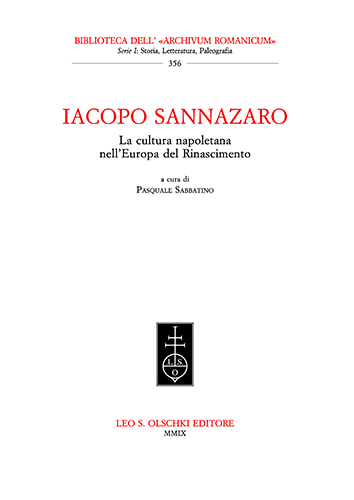 9788822258472-Iacopo Sannazaro. La cultura napoletana nell'Europa del Rinascimento.